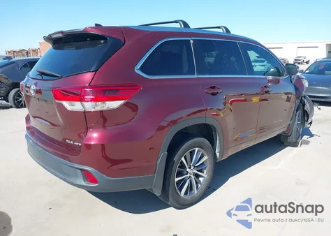 2018 Toyota Highlander Xle from USA, damaged, VIN 5TDJZRFH6JS886819